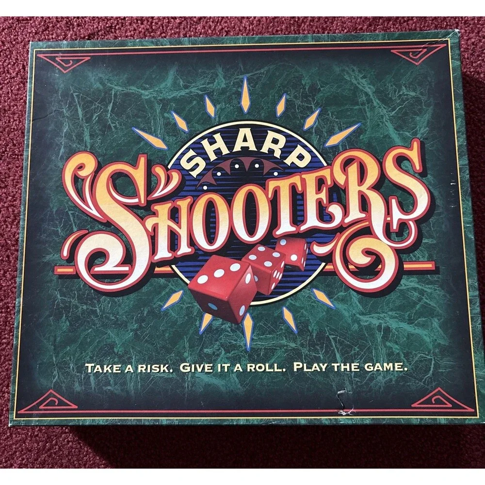 Vintage 1994 Milton Bradley Sharp Shooters Game. Barely Used, Complete!